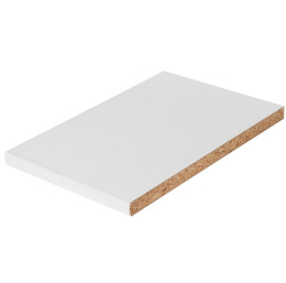 Półka płyty wiórowej 80x1,6x20cm biała    