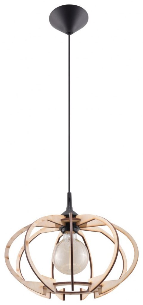 Lampa Wisząca MANDELINO Naturalne Drewno