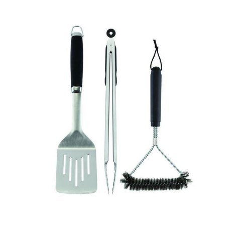 Zestaw przyborów grillowania smażenie czyszczenie  