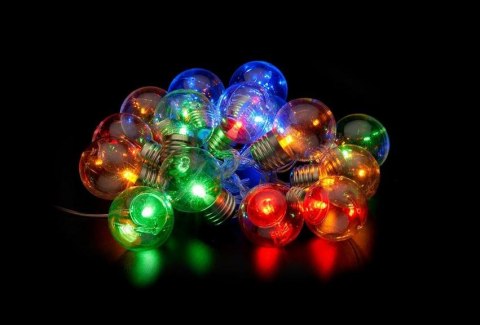 Lampa ogrodowa łańcuch świetlny LED IP44 5 trybów 