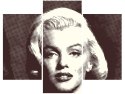 70 90cm Obraz 3 elem Marilyn Monroe   Norma Jeane Mortenson ścienny płótno 