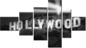 100cm 180cm Obraz 6 elem Night in Hollywood ścienny  