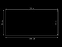 115cm 55cm Obraz ścienny Fioletowa lawa druk rama   płótno 