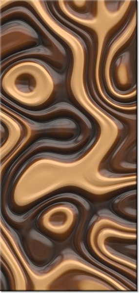 115cm 55cm Obraz ścienny Płynna czekolada druk rama   płótno 