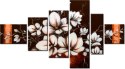 100cm 180cm Obraz 6 elem Magnolia III Waza ścienny  