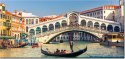 115cm 55cm Obraz ścienny Most Rialto Wenecji druk rama   płótno 