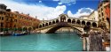 115cm 55cm Obraz ścienny Wenecki most druk rama   płótno 