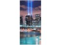 115cm 55cm Obraz ścienny Panorama Manhattanu druk rama   płótno 