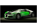 115cm 55cm Obraz ścienny Zielone Bugatti Veyron druk rama   płótno 