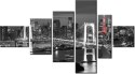 100cm 180cm Obraz 6 elem Tokyo most tęczowy ścienny  