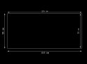 115cm 55cm Obraz ścienny Maki świetle księżyca druk rama   płótno 