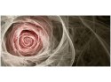 115cm 55cm Obraz ścienny Róża  ktalna jasny róż druk rama   płótno 