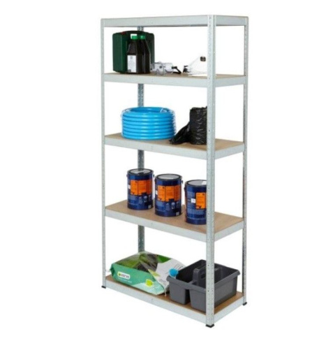 Regał metalowy 180x90x40cm 175kg półka ROB piwnica garaż