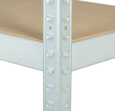 Regał metalowy 225x90x40cm 220kg półka AXL piwnica garaż 