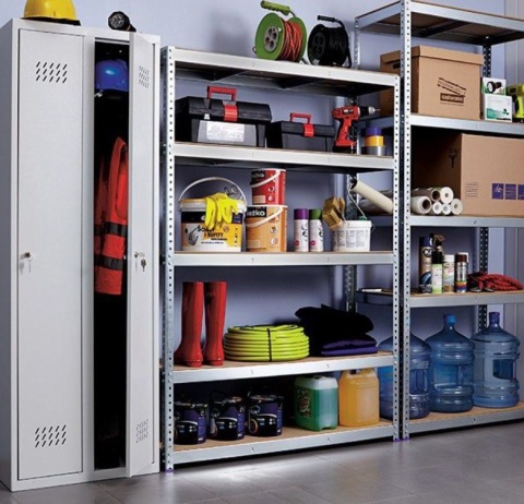 Regał metalowy 180x120x40cm 200kg półka COY piwnica garaż 