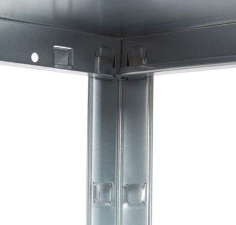 Regał metalowy 160x84x30cm 40kg półka BUD piwnica garaż