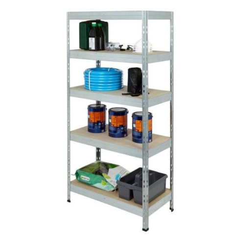 Regał metalowy 180x90x45cm 250kg półka BOB piwnica garaż 