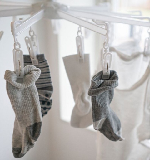 Wieszak pranie obrotowy suszarkę 18 klamerek  