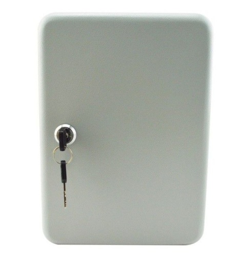 Szafka klucze 48 miejsc 25x18x8 biała zamykana