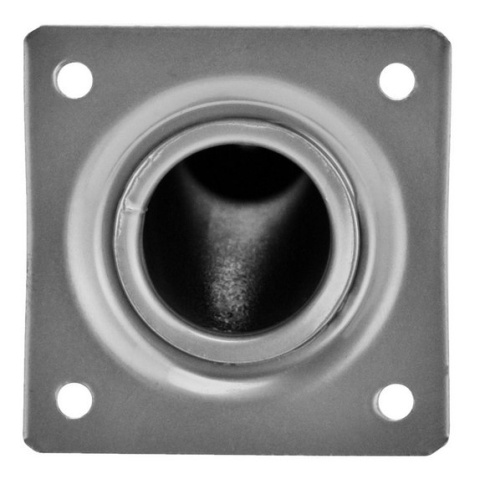 Noga meblowa MOCNA 30cm okrągła szara blatu stołu mebli  