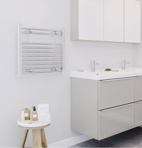 Grzejnik łazienkowy chrom ESSO 50x55 mały