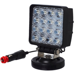 Lampa LED samochodowa robocza magnes wodoszczelna 