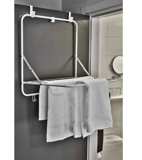 Suszarka drzwi składana metalowa łazienka stodent domowa 