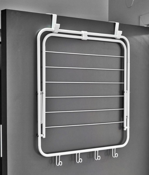 Suszarka drzwi składana metalowa łazienka stodent domowa 