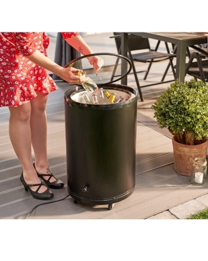 Chłodziarka ogrodowa BOMBER 64x45cm 47 puszek piwa lodówka temperatury