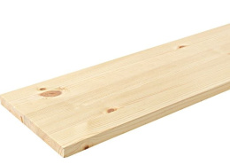 Półka deski sosna klejona 90x1,8x20cm drewno natura
