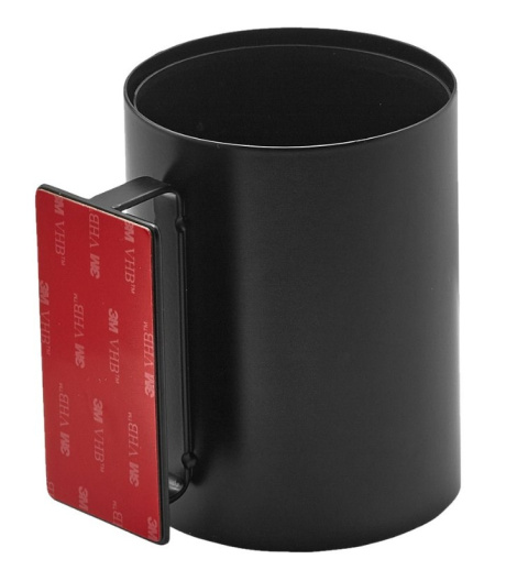 'BLK seria 3M naklejana czarna szczotka WC do kibelka'