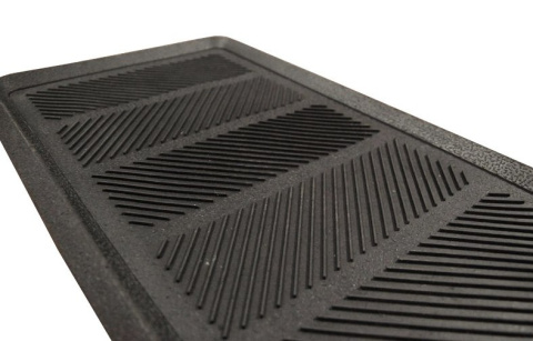 RUMEN 80 40 cm guma czarna ociekacz wycieraczka