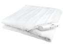 Koc elektryczny 150 x 80 cm biały TRAVEL