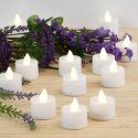 Świeczki biała 48szt tealight LED bateria zbuduj nastrój 25h