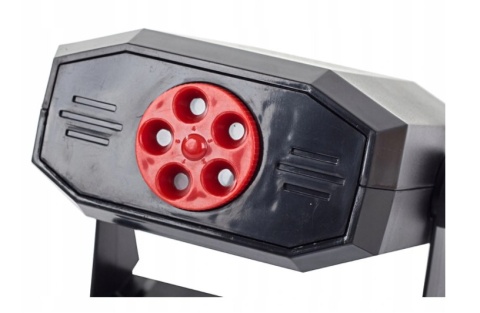 PROJEKTOR LASEROWY STROBOSKOP LASER GŁOŚNIK DISCO ver